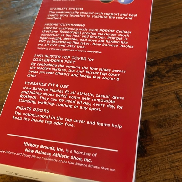 Stability Insoles Men’s Size 7/7.5 Women’s Size 8.5/9 - Picture 4 of 8